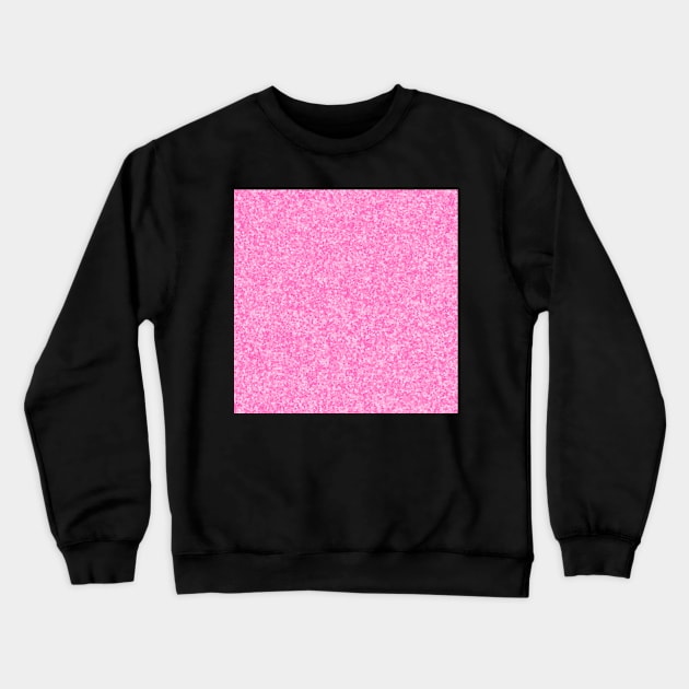 Pink Glitter Confetti Pattern Crewneck Sweatshirt by Asilynn